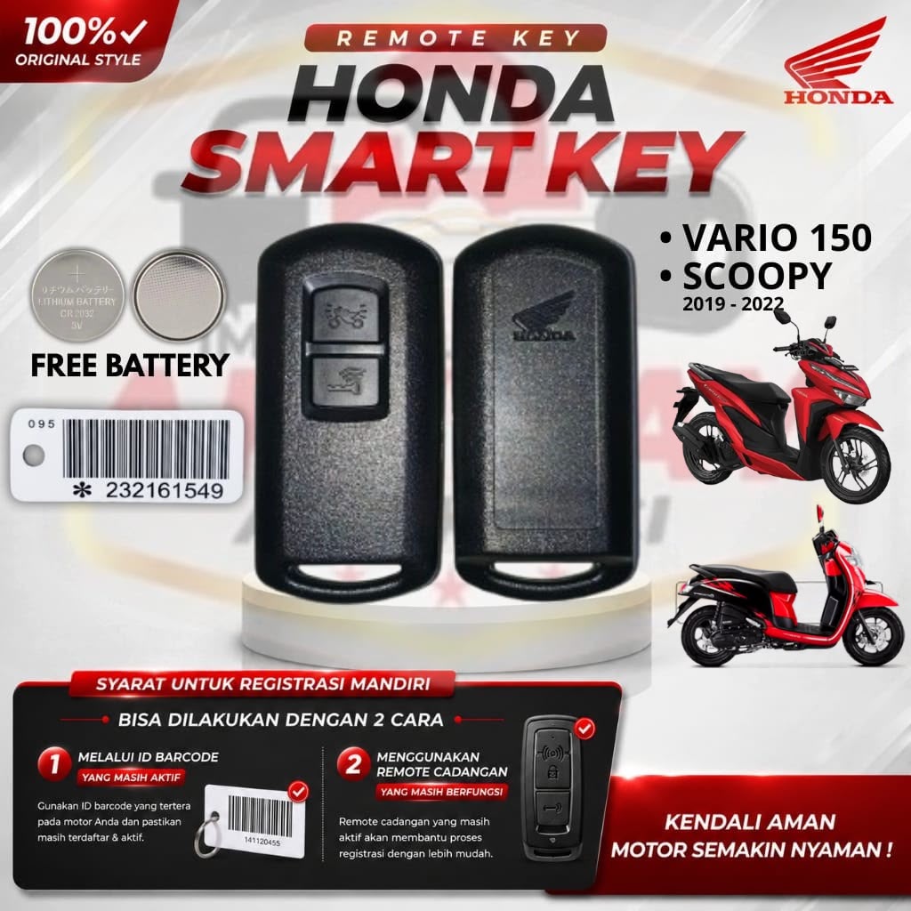 Remote K59 Vario 150,Scoopy (THAILAND)
