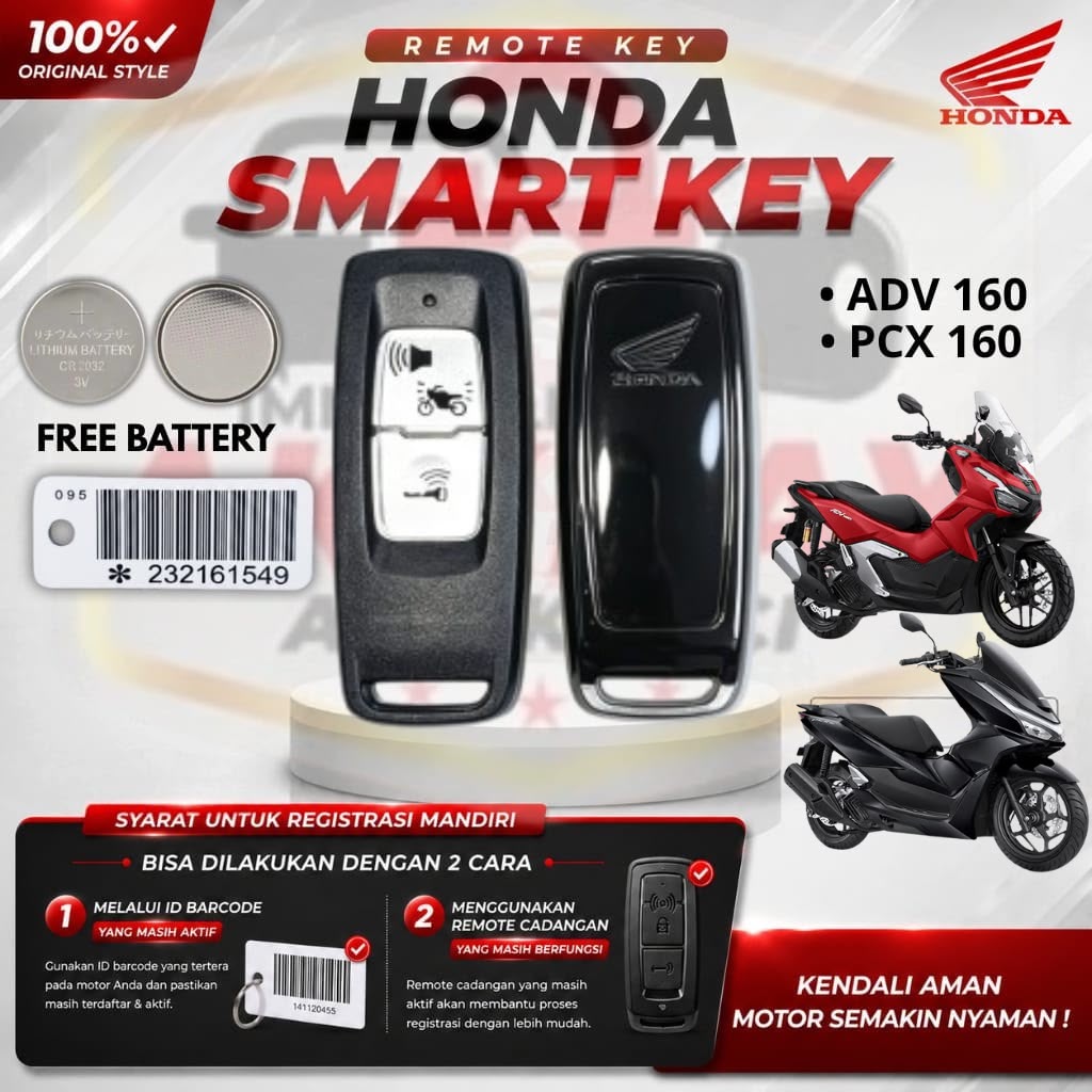 Remote K1Z Pcx 160 adv 160 (THAILAND)