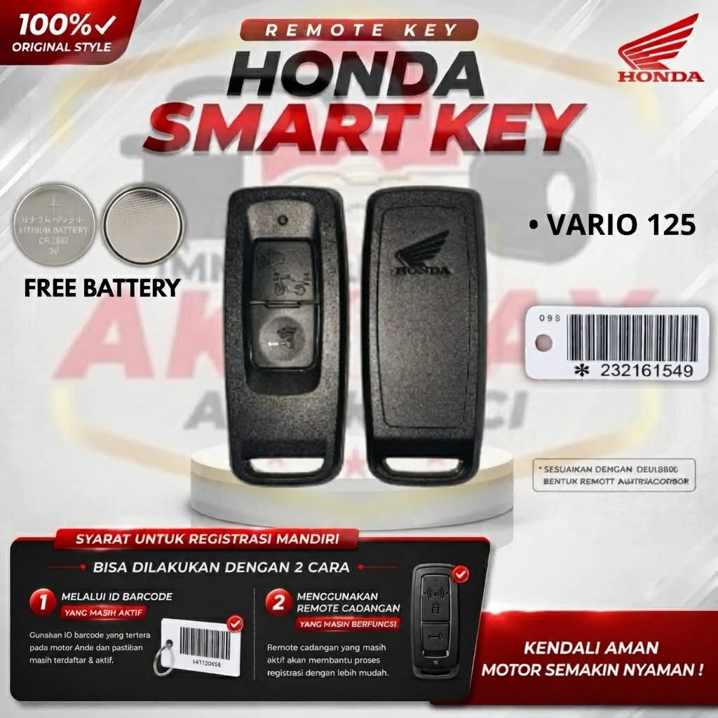 Remote K2V Vario 125 (THAILAND)